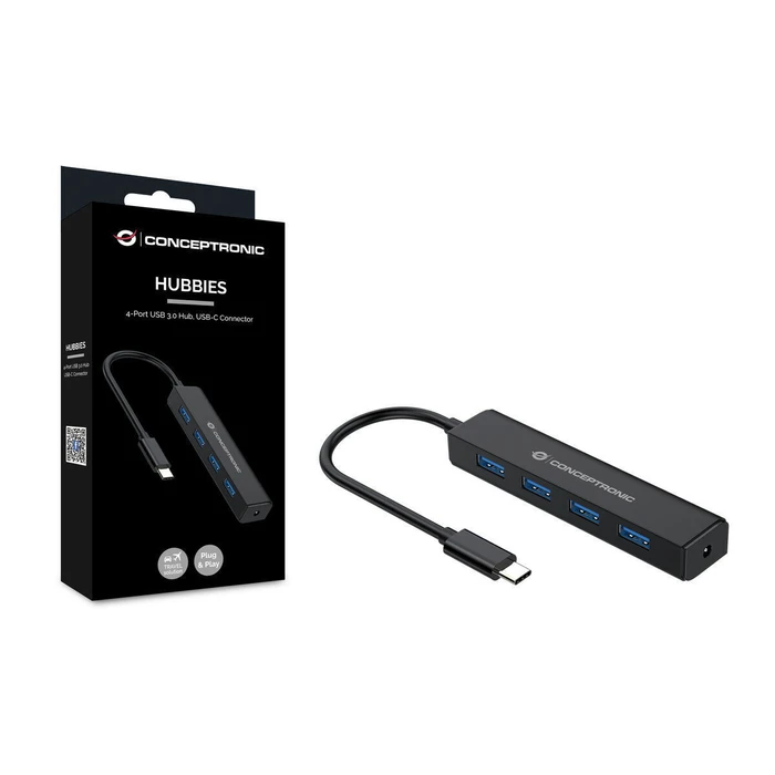 Conceptronic CTC4USB3 Hub 4 Θυρών USB 3.0 με σύνδεση USB-C