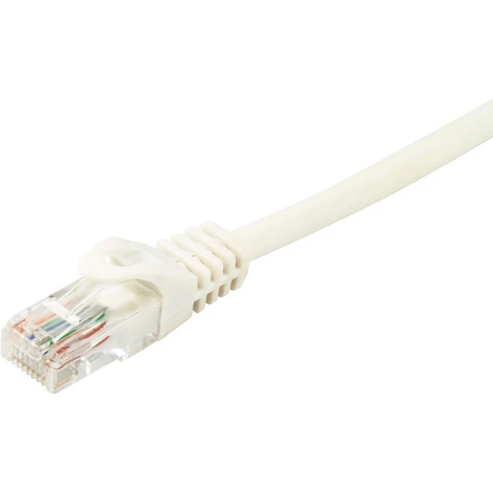 Equip Cat.6a U/UTP Patch Cable, Flat, 20 m, White (Model 603009 / MPN 60300907201)