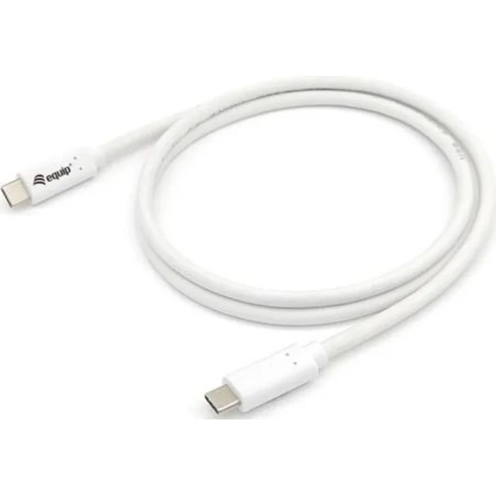 Equip καλώδιο USB-C σε USB-C, USB 3.2 Gen1, PD 60W, 0.5m, λευκό