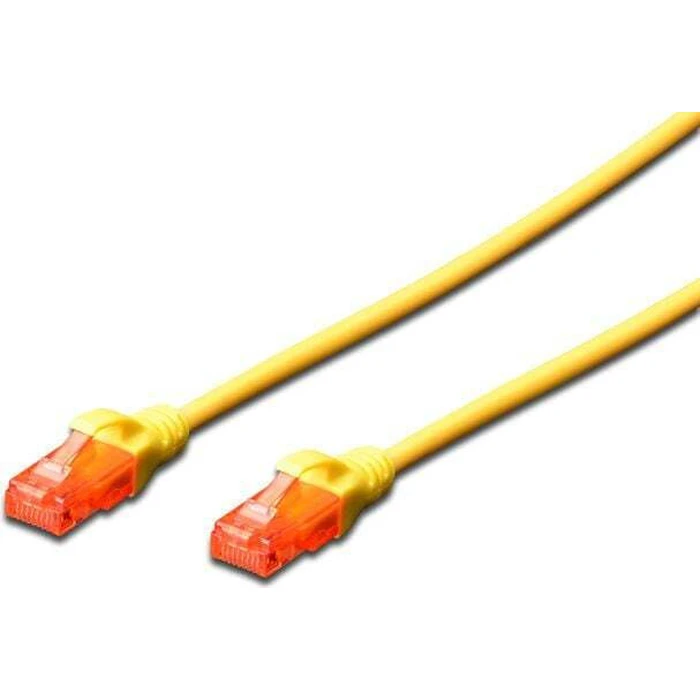 Digitus U/UTP Cat.6 (Gigabit) Καλώδιο Δικτύου Ethernet 3m Κίτρινο DK-1612-030/Y