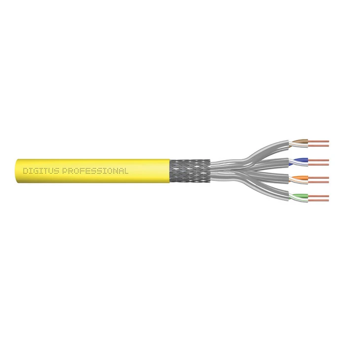 Digitus S/FTP Cat.7a 500m Καλώδιο Δικτύου Ethernet Κίτρινο (DK-1743-A-VH-D-5)