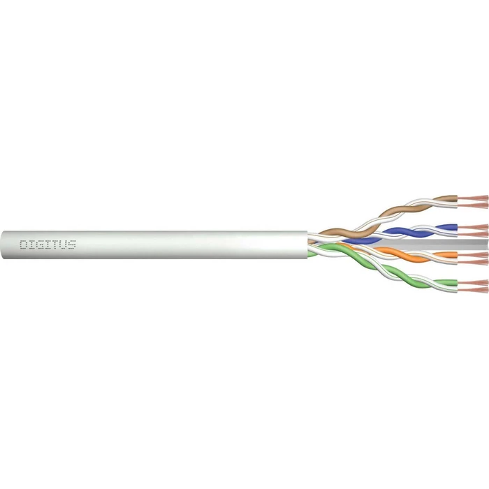 DIGITUS U/UTP Cat.6a Καλώδιο Δικτύου Ethernet χωρίς ακροδέκτες 100m Γκρι DK-1613-A-P-1