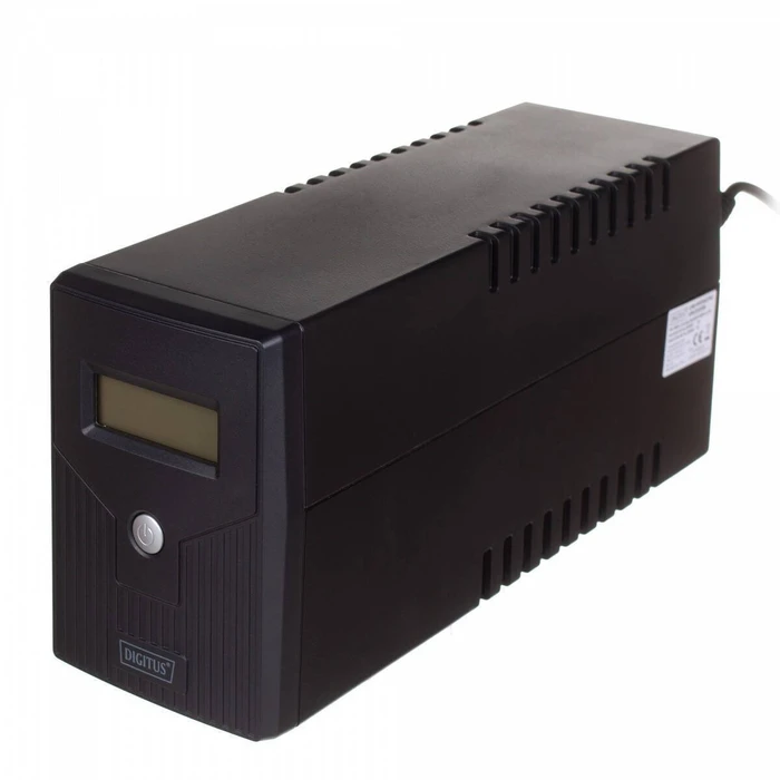 Digitus DN-170063-LCD UPS Line-Interactive 600VA 360W with 2 Schuko sockets, LCD