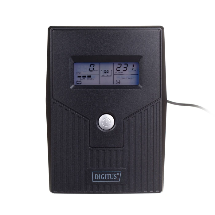 Digitus DN-170063-LCD UPS Line-Interactive 600VA 360W με 2 Schuko πρίζες, LCD