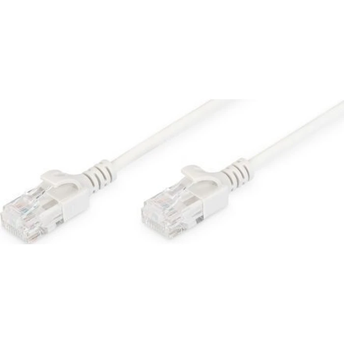 DIGITUS CAT6 U/UTP Slim Patch Cable, 2 m, Grey (DK-1617-020S)