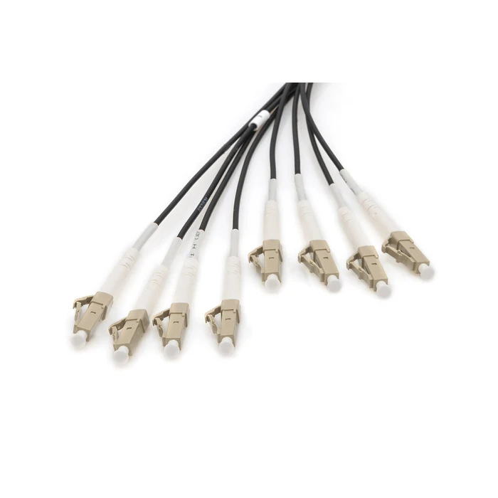 Digitus LWL Patch Cable LC/UPC - LC/UPC OM4 75 m Pre-terminated (Black)
