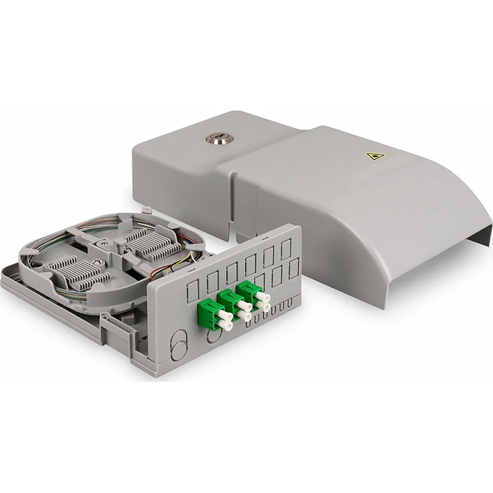 DIGITUS FTTH Σημείο Παράδοσης Σπιτιού DN-949103, 3x LC/APC Duplex