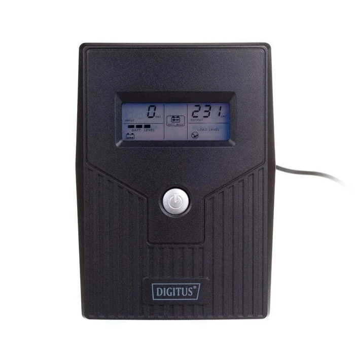 Digitus UPS Line-Interactive 600VA 360W (DN-170063-LCD-B) - Αδιάλειπτη Πηγή Τροφοδοσίας