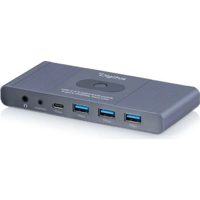 DIGITUS Docking USB-C σε HDMI & USB 3.0, 2-θυρών, 4K@60Hz Coreline, Μοντέλο DS-12855