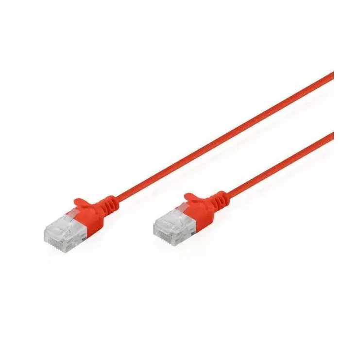 Digitus U/UTP Cat.6 (Gigabit) Καλώδιο Δικτύου Ethernet 2m Κόκκινο