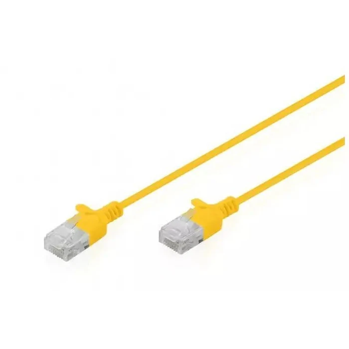 Digitus U/UTP Cat6 Ethernet Network Cable 3m Yellow - DIGITUS DK-1618-030S-Y