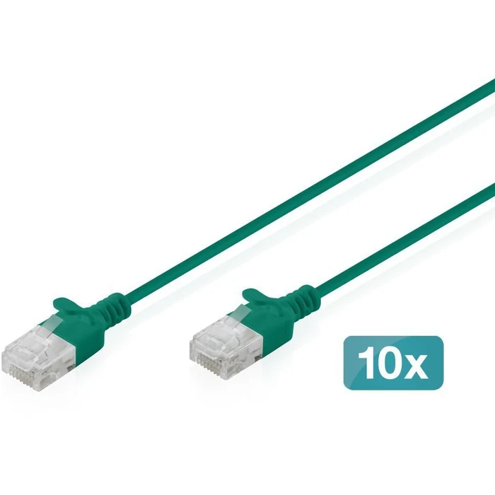 DIGITUS U/UTP Cat.6 (Gigabit) Καλώδιο Δικτύου Ethernet 10 m