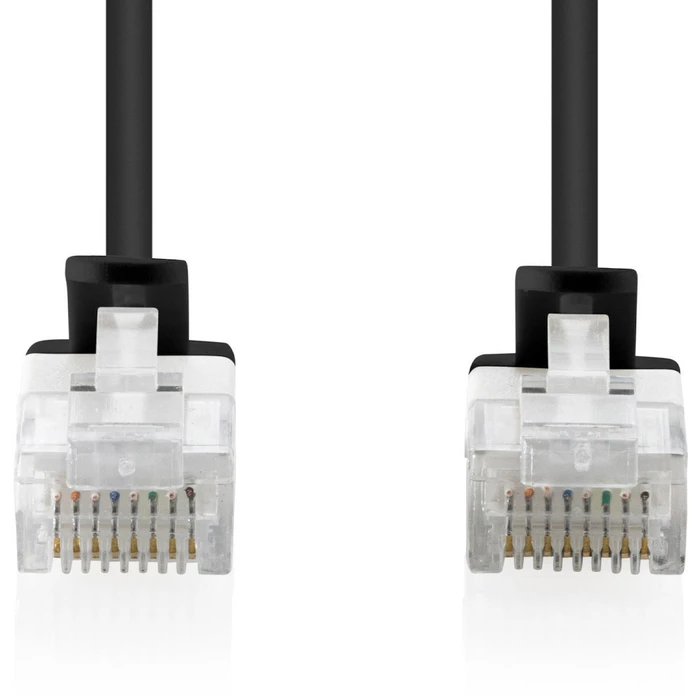DIGITUS U/UTP Cat.6 (Gigabit) Καλώδιο Δικτύου Ethernet Μαύρο