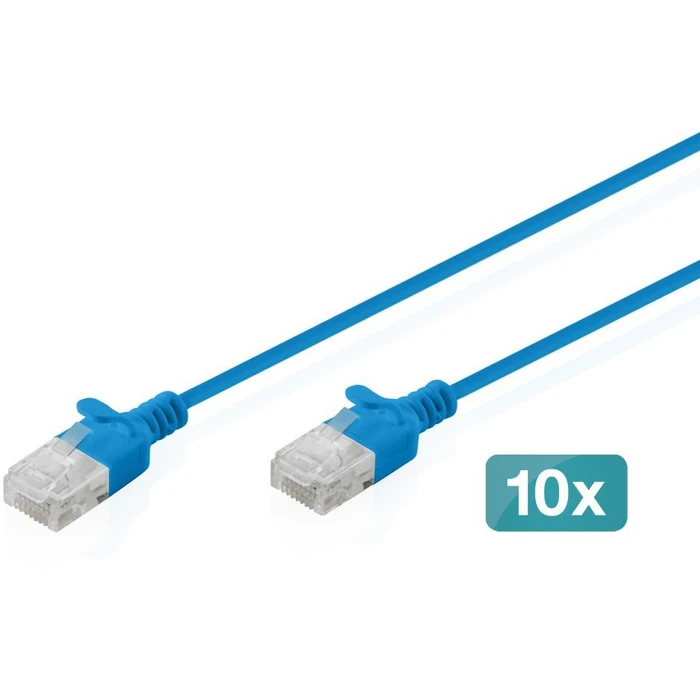 Digitus U/UTP Cat.6 (Gigabit) Καλώδιο Δικτύου Ethernet - Μπλε