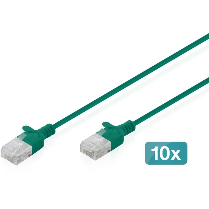 Digitus U/UTP Cat.6 (Gigabit) Καλώδιο Δικτύου Ethernet Πράσινο 50m