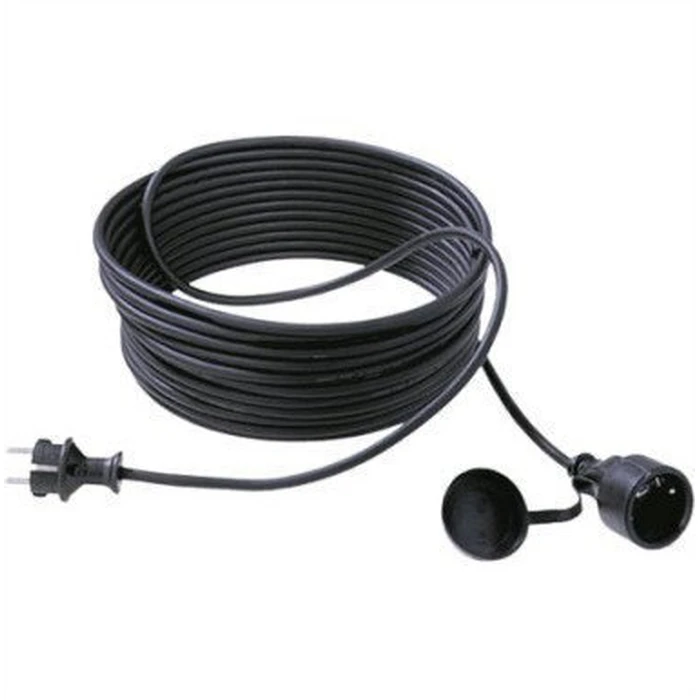 BACHMANN Extension Cable 3G1.5mm² H07RR-F Rubber Schuko 1m
