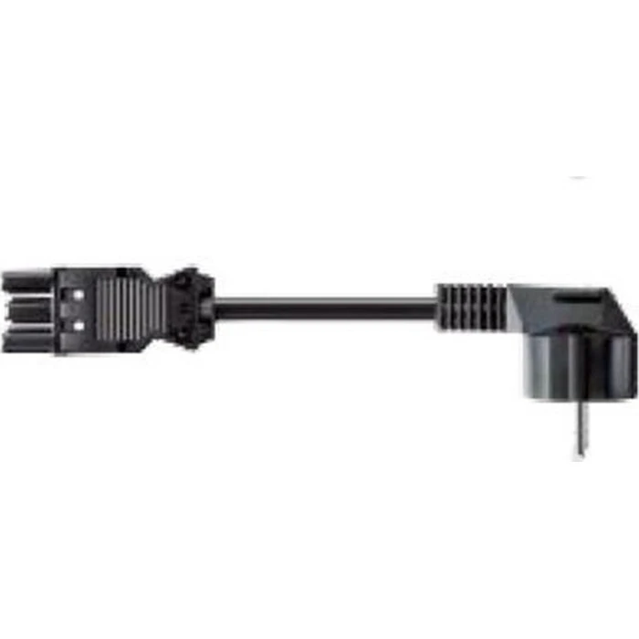 Bachmann Adapters Bachmann Schuko IEC C5 Cable 2m Black