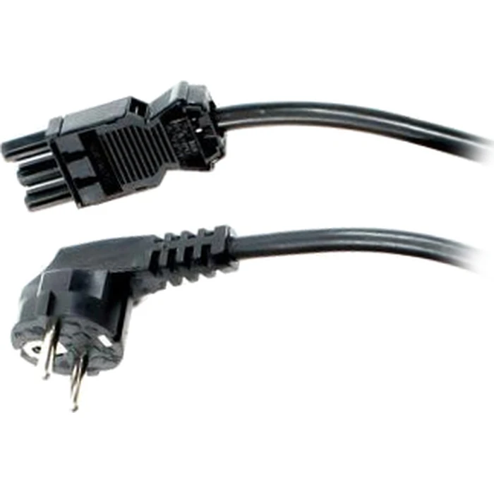 Bachmann Adapters Bachmann Schuko IEC C5 Cable 2m Black