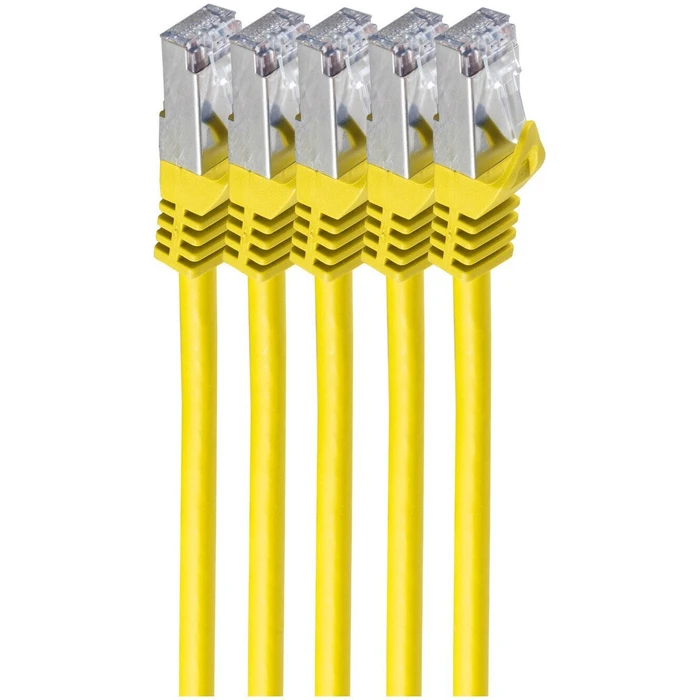 Shiverpeaks RJ45 Patch καλώδιο S/FTP Cat7 3 m κίτρινο (VE5, SKU 581576)