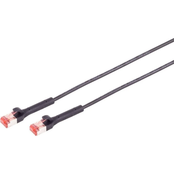Lanview U/FTP (STP) Cat6a Ethernet Cable 5m Black LV-6AFTP-FLEX-ANG-05B
