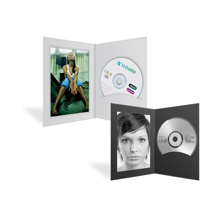 Πασπάρτου κορνίζας Daiber Folders λευκό ματ 38x58 mm, 100 τεμ.