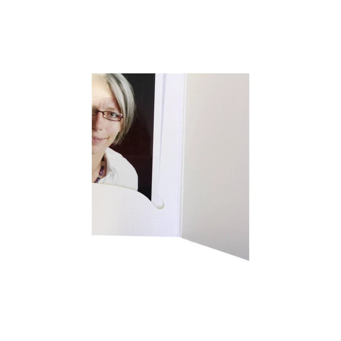 Πασπαρτού κορνίζας Daiber Opti-Line 1x100 Folders για 5x7 cm, λευκό