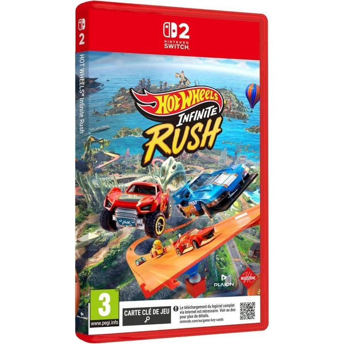 NSW2 Hot Wheels Infinite Rush - Day One Edition - Κάρτα Κλειδιού Παιχνιδιού (MILESTONE)