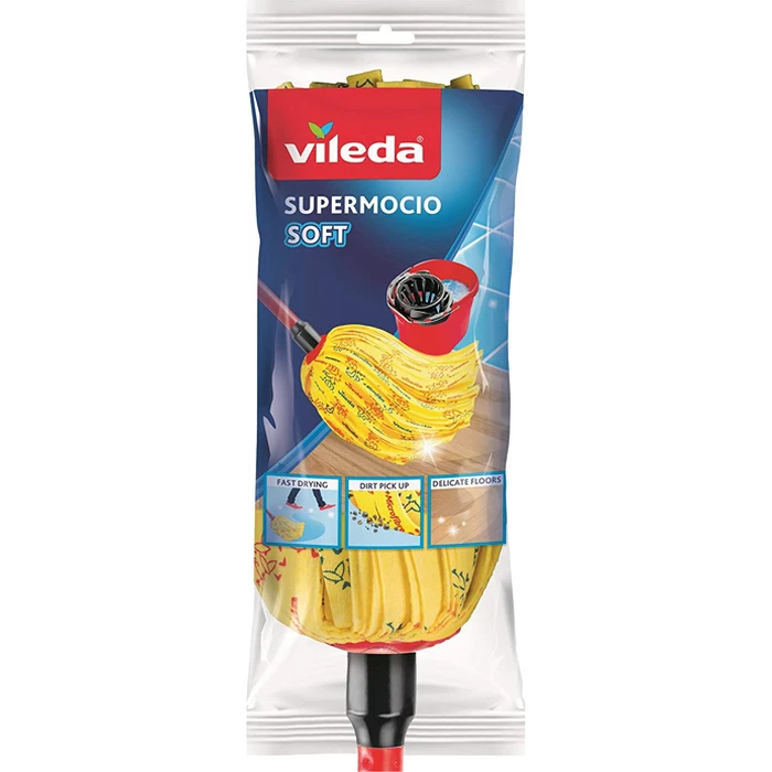 Vileda SuperMocio Soft Σφουγγαρίστρα με Μικροίνες