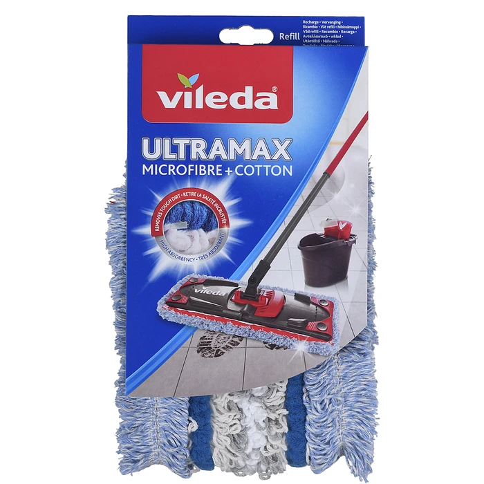 Vileda Ultramax Micro & Cotton Mop Refill 141626