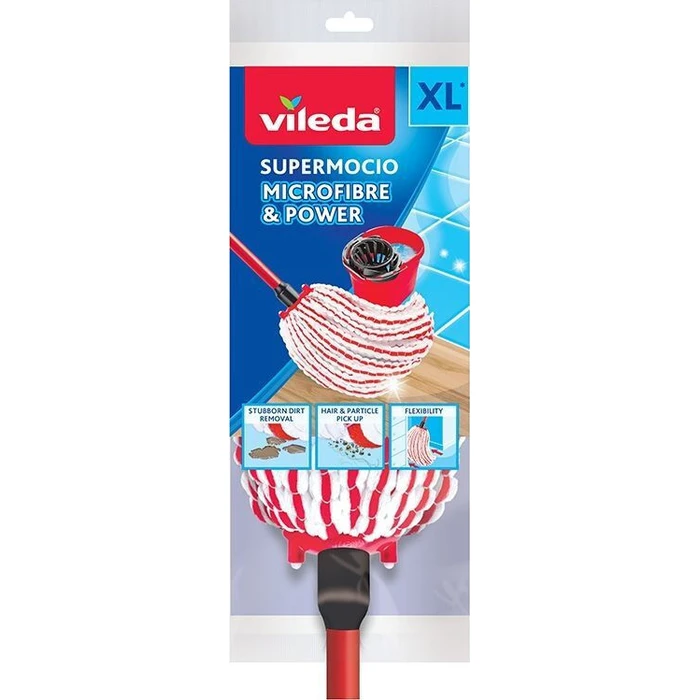 Vileda Microfibre & Power Mop Replacement Head (Microfibre) - 160474