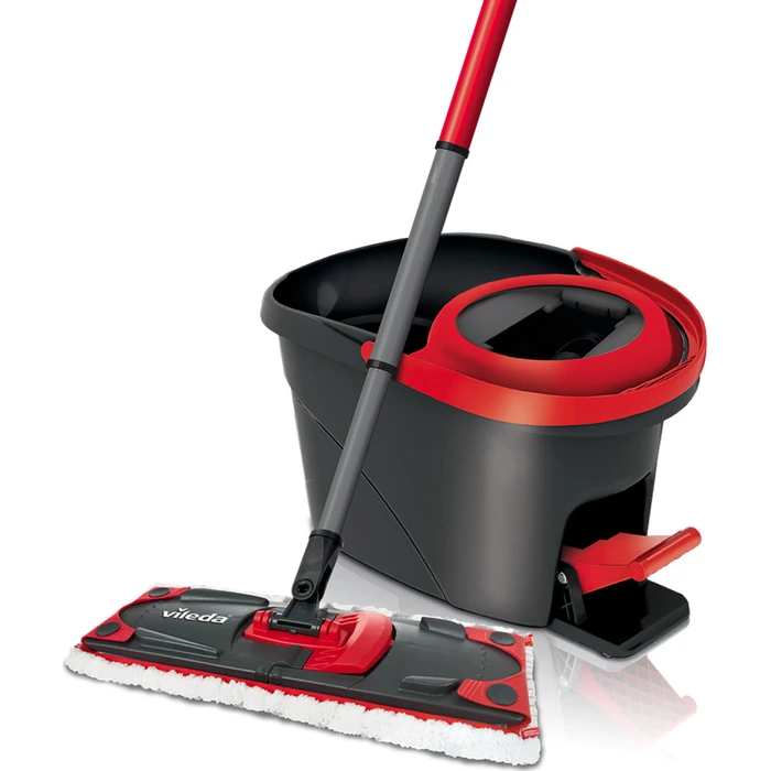 Wischer ULTRAMAX 2in1 TURBO Complete Set (black/red) - Vileda