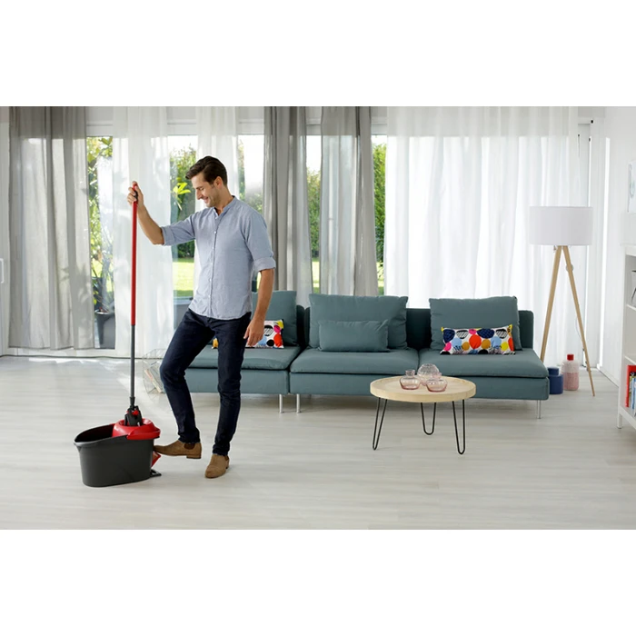 Σετ σφουγγαρίσματος Vileda Ultramax XL Turbo Komplett Box (μαύρο/κόκκινο)