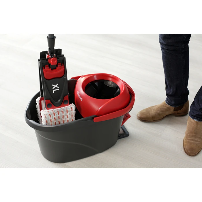 Σετ σφουγγαρίσματος Vileda Ultramax XL Turbo Komplett Box (μαύρο/κόκκινο)