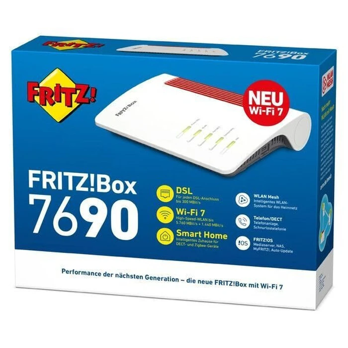 AVM FRITZ!Box 7690 v1 Ασύρματο VDSL2 Modem Router με 3 Θύρες