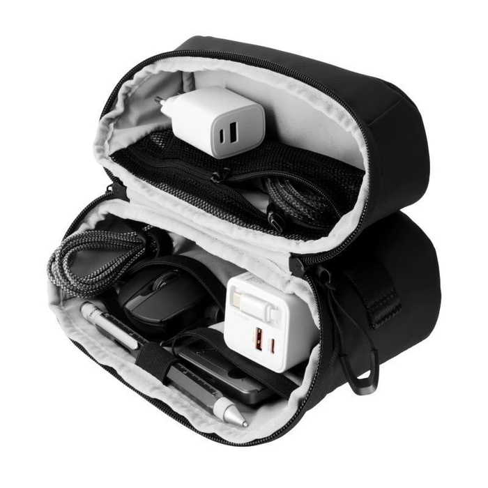 TROIKA BLACK TECH 2 GO - Θήκη/Τσαντάκι Καλωδίων