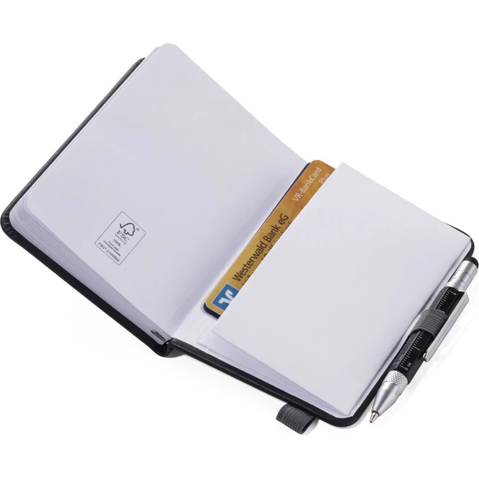 TROIKA Notepad LILIPAD + LILIPUT TOOL PEN, Black
