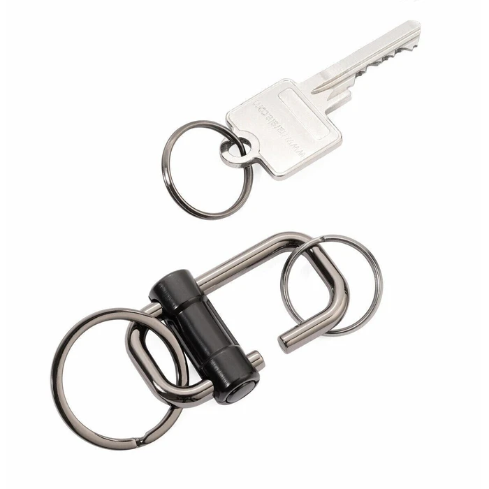 TROIKA 2-WAY KEY keyring black