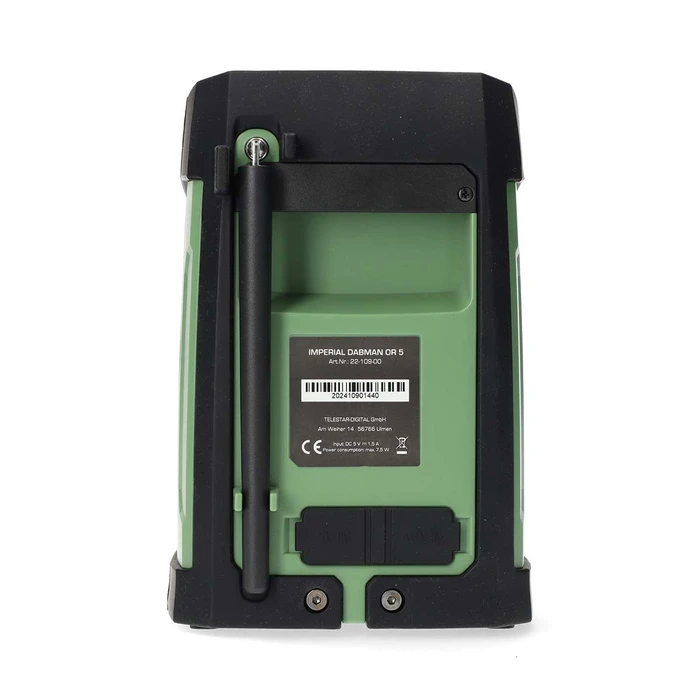 Imperial DABMAN OR 5 Portable Rechargeable DAB+ Radio with Bluetooth and USB - Black
