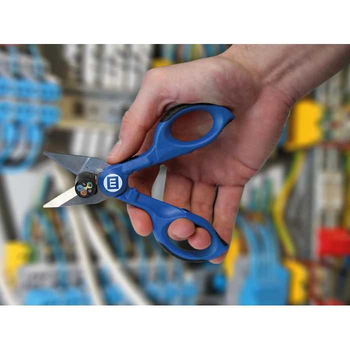 Weicon Scissors with Metal Blade, Blue, 1 pc