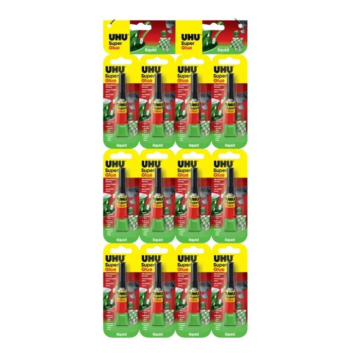 UHU Superglue Κόλλα Gel Jumbo 2g B12