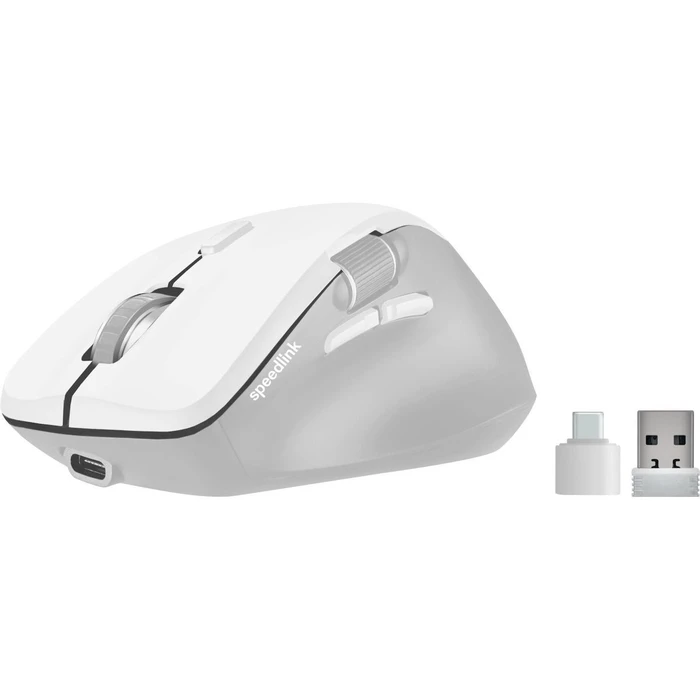 Ασύρματο Ποντίκι PC Speedlink LIBERA Rechargeable Mouse Wireless BT Silent White