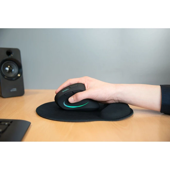 Speedlink VELLU Memory Foam Mousepad Μαύρο