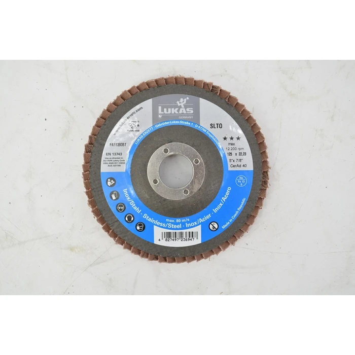 Lukas 125 mm P40 SLTR NOWA Κεραμικός Δίσκος Λείανσης (1 τεμ.)