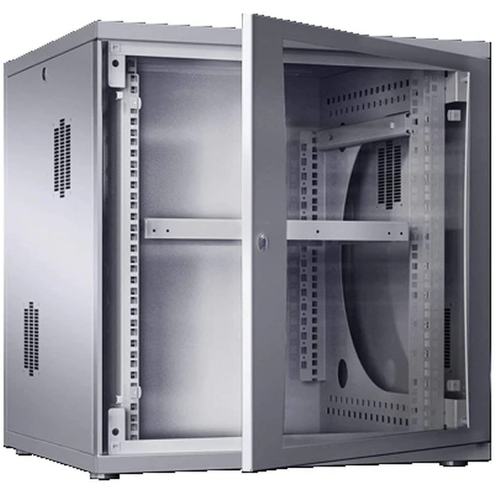 Rittal FlatBox DK 6HE 600x400mm γκρι 19" (προφίλ ράγες) - 6U