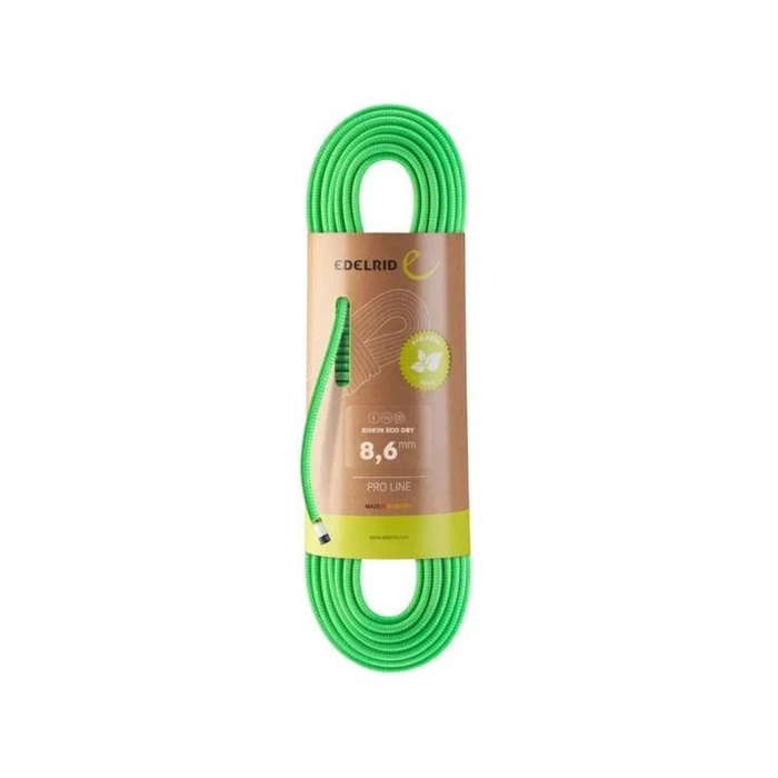 Siskin Eco Dry Σχοινί 8.6 mm 70 m Νέον Πράσινο