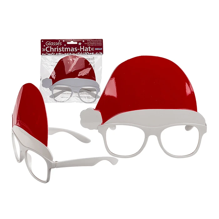 Χριστουγεννιάτικα Γυαλιά με Σχέδιο ʼγιος Βασίλης 14x16εκ.