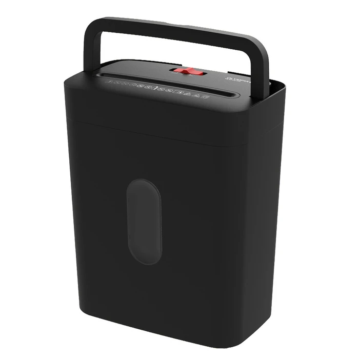 OLYMPIA Document Shredder PS 53 CC Pro 2723 Cross Cut P4 6 Sheets 15L Black