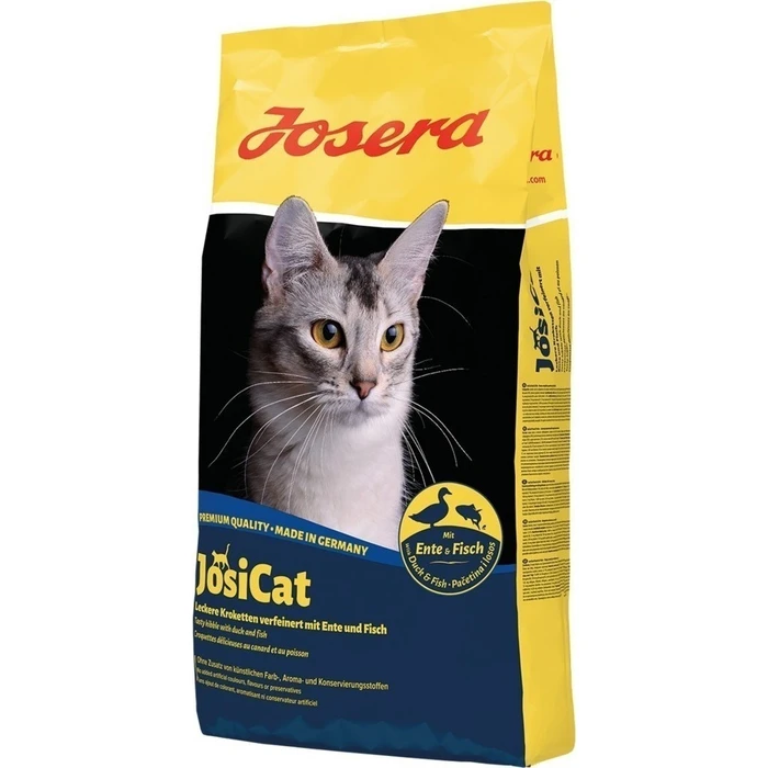 Josera Josicat Crispy Duck Ξηρά Τροφή για Ενήλικες Στειρωμένες Γάτες με Πάπια 18kg