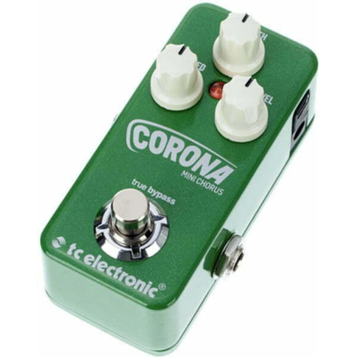 TC Electronic Corona Mini Chorus Effect Pedal for Electric Guitar & Electric Bass