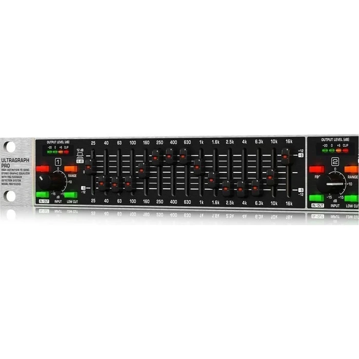 Behringer ULTRAGRAPH PRO FBQ1502HD - 15-ζωνικός γραφικός ισοσταθμιστής με FBQ